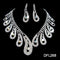 Conjunto de Joyas Nupciales Diamantadas - Collar y Pulsera para Novia