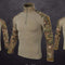 Camisa Táctica Militar de Combate Rápido - Uniforme Airsoft Manga Larga Comprobado en Campo