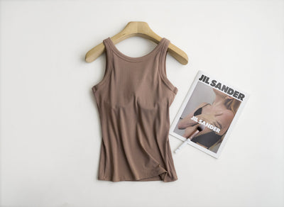 Camiseta Interior con Protector de Tirantes Integrado sin Costuras - Image 18