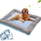 Colchoneta Refrescante para Perros y Gatos - Cama Fresca de Seda de Hielo Azul