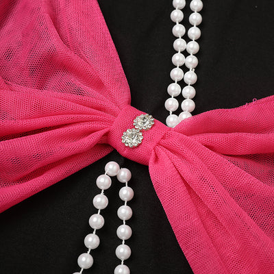 Blusa Suelta con Cadena de Perlas - Colección Nueva Exclusiva - Image 4