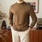 Polera Cuello Alto Hombre Colores Sólidos - Base Versátil