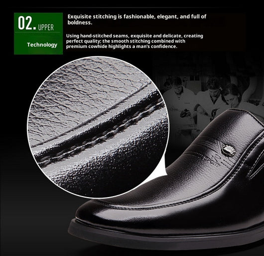 Zapatos de Cuero para Hombre Elegancia Casual Transpirable - Image 14