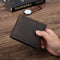 Billetera Vintage para Hombre en Cuero Crazy Horse - Multifuncional