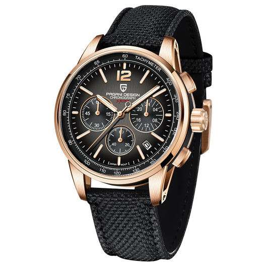 Reloj Cronógrafo Multifuncional de Acero Inoxidable para Hombre - Image 10