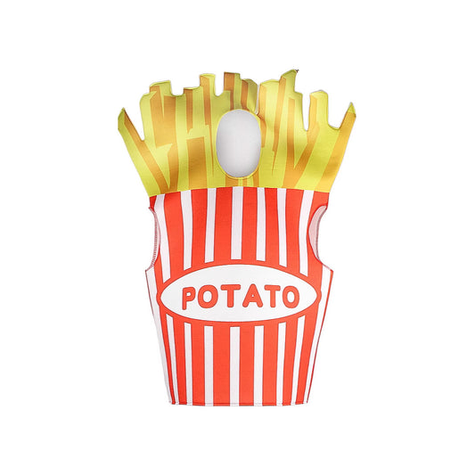 Disfraz de Papas Fritas Performance para Halloween