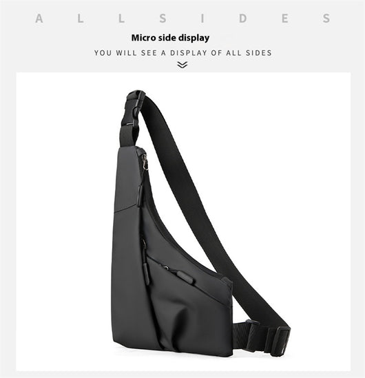 Bolsa Cruzada Triangular para Hombre - Casual y Funcional - Image 36