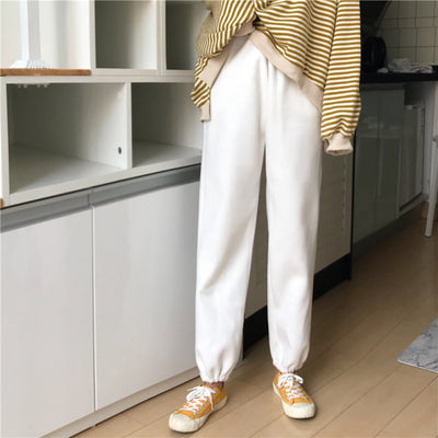 Pantalones Harem Baggy para Estudiantes - Corte Relajado y Cómodo - Image 13