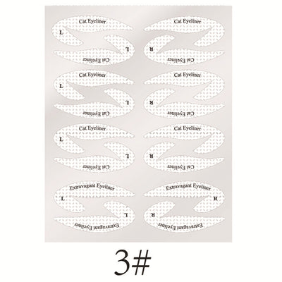 Plantilla de Adhesivos para Sombra de Ojos y Delineador de Precisión - Image 15