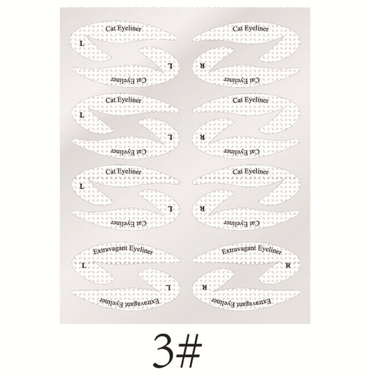 Plantilla de Adhesivos para Sombra de Ojos y Delineador de Precisión - Image 15