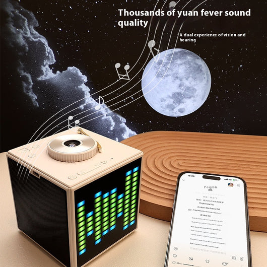 Lámpara Proyectora Bluetooth con Luz de Estrellas y Ruido Blanco - Image 3
