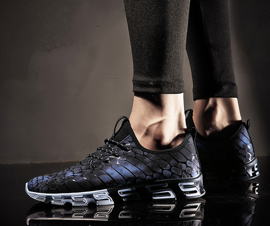 Zapatillas Deportivas Otoño Hombre Malla Transpirable Estilo Coreano - Image 5