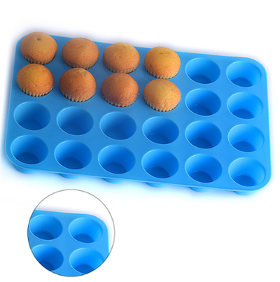 Molde de Silicona para Pasteles de 24 Cavidades Redondas - Image 6