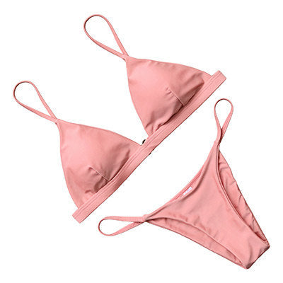 Bikini Push Up Rojo - Traje de Baño Realzador para Mujer - Image 35