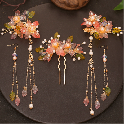 Tocado y Accesorios para Cabello Estilo Antiguo Han - Image 9
