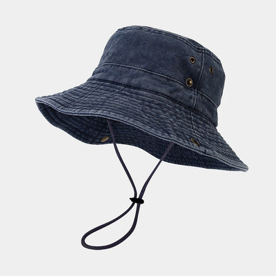 Gorra de Pesca Vintage con Ala Ancha y Detalles Patchwork - Estilo Primavera Verano - Image 10