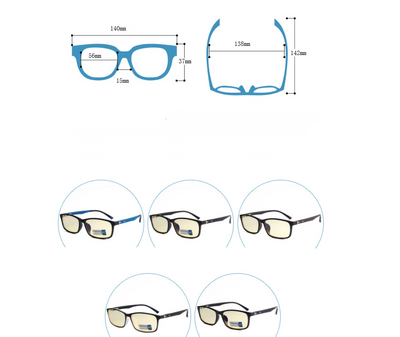 Gafas Gaming TR90 Antifatiga para Pantallas - Image 7