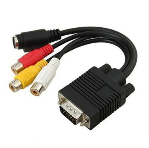 Cable Adaptador VGA a RCA y S-Video - Conectividad Universal - Image 4