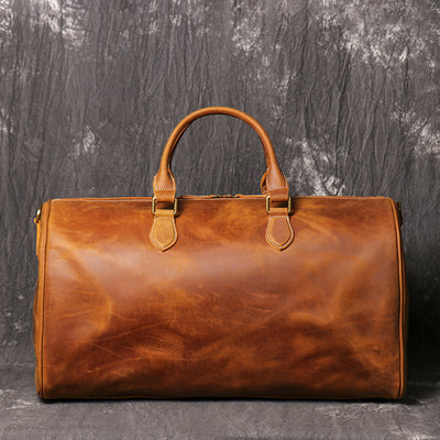 Bolsa de Viaje Retro de Una Bandolera para Hombre - Image 8