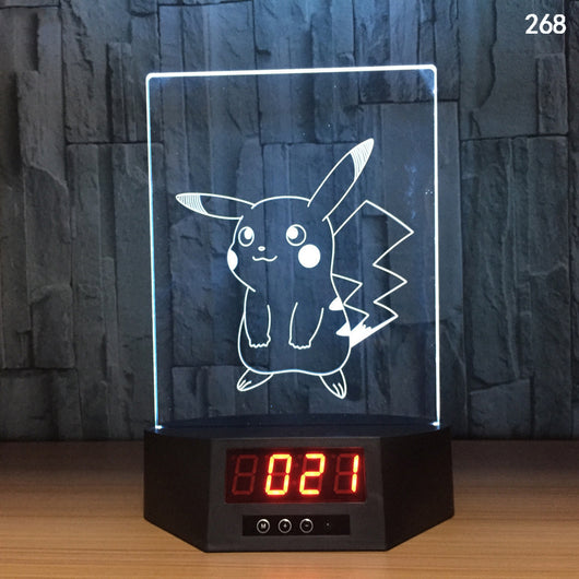 Lámpara LED Delfín 3D con Carga Inalámbrica - Luz Nocturna Brillante - Image 4