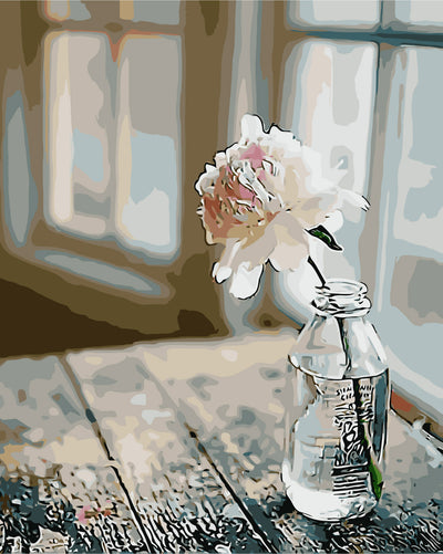 Kit de Pintura al Óleo Digital - Paisaje con Flores - Image 33