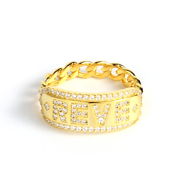 Anillo de Plata 925 con Cristal y Diamante - Diseño Minimalista para Parejas