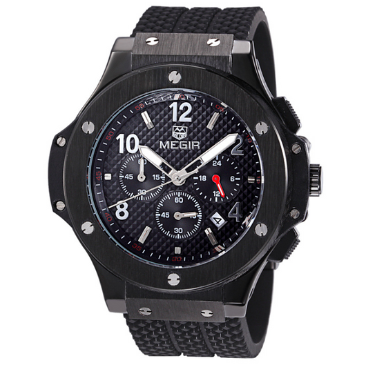 Reloj de Pulsera Deportivo Militar para Hombre con Cronógrafo de Cuarzo - Image 5