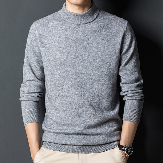 Polera Casual Slim-fit Cuello Alto Manga Larga para Hombre - Image 12