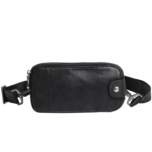Bolsa Bandolera Minimalista para Celular - Diseño Asimétrico de Un Hombro - Image 2