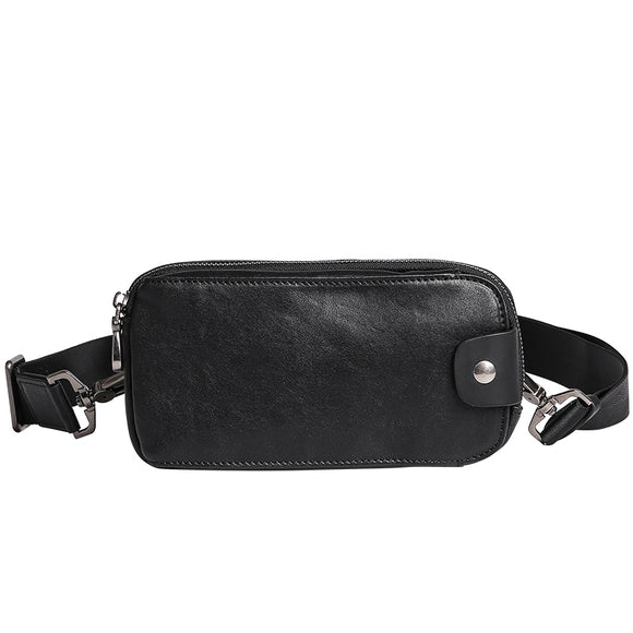 Bolsa Bandolera Minimalista para Celular - Diseño Asimétrico de Un Hombro