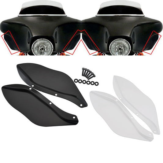 Cubiertas Laterales Protectoras para Harley Davidson - Parabrisas Izquierdo y Derecho