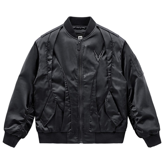Chaqueta Deportiva Oversize Estilo Urbano Baseball
