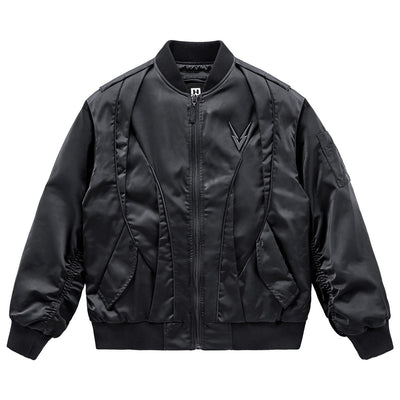 Chaqueta Deportiva Oversize Estilo Urbano Baseball