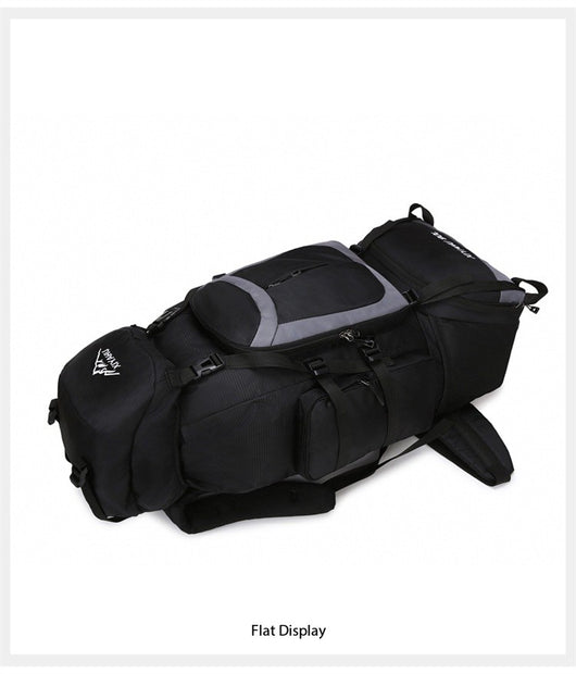 Mochila de Senderismo 90L XIYAHU - Resistente al Agua para Trekking y Acampada - Image 42