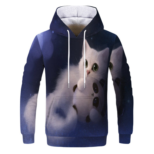 Sudadera Hoodie Impresión 3D Digital para Hombre - Diseño Trendy