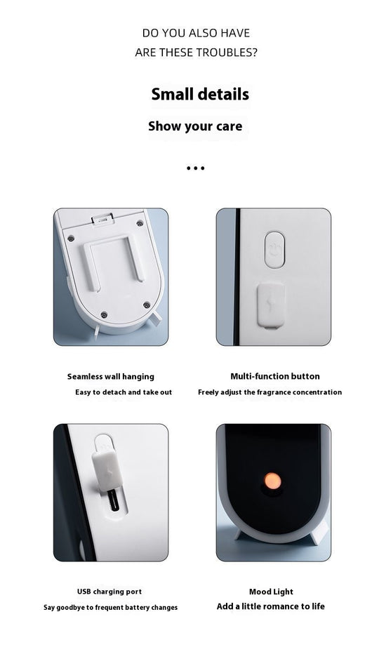Dispensador Automático de Aroma para Baño - Desodorante Ambiental de Larga Duración - Image 21
