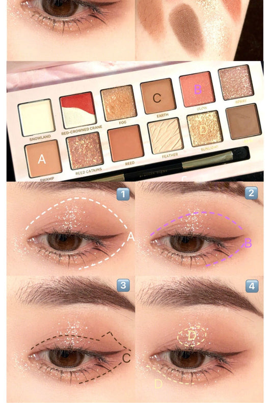 Paleta de Sombras Doce Colores Ojos de Animales - Image 22