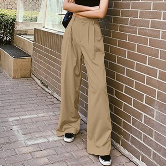Pantalón Ancho Largo para Mujer - Corte Elegante y Cómodo - Image 3