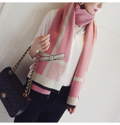 Poncho Reversible con Moño - Diseño Elegante Doble Cara - Image 7