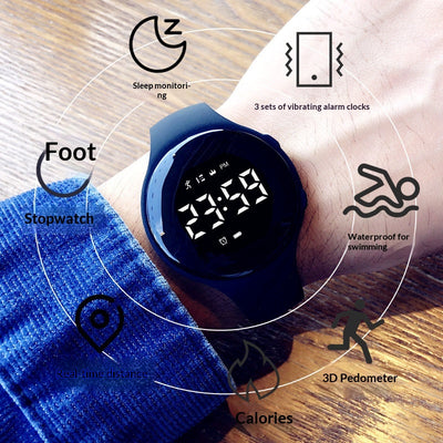 Reloj Inteligente con Alarma Silenciosa por Vibración - Despierta sin Molestar - Image 11