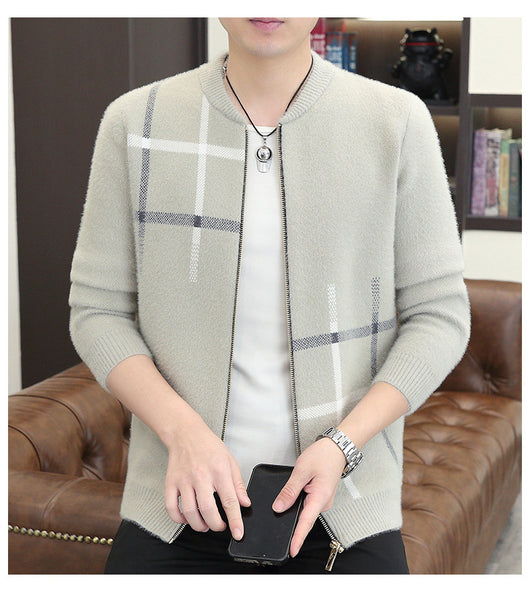 Chaqueta Casual de Terciopelo Mink - Confort de Suéter con Estilo - Image 20