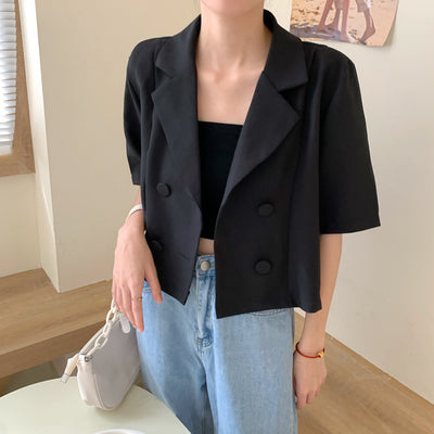 Blazer Suelto de Diseño Minimalista - Image 10