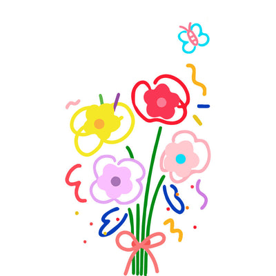 Pegatinas Decorativas de Flores para Ventanas - Adhesivos Estáticos Reutilizables - Image 5