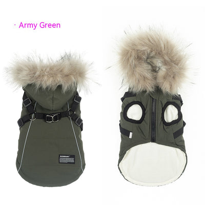 Abrigo Impermeable para Perros con Forro Polar - Invierno y Otoño - Image 3