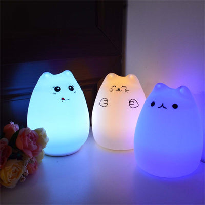 Luz Nocturna LED con Sensor Táctil de Silicona para Bebés y Niños - Image 27