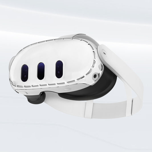 Funda Protectora de PC Transparente para Gafas VR - Resistente a Caídas y Rayones