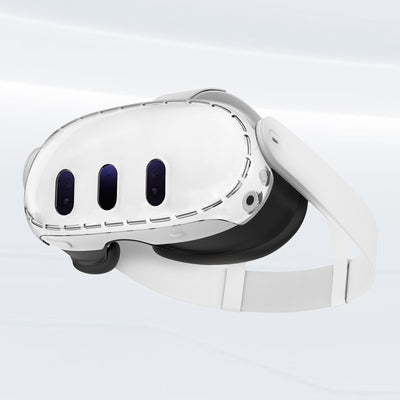 Funda Protectora de PC Transparente para Gafas VR - Resistente a Caídas y Rayones