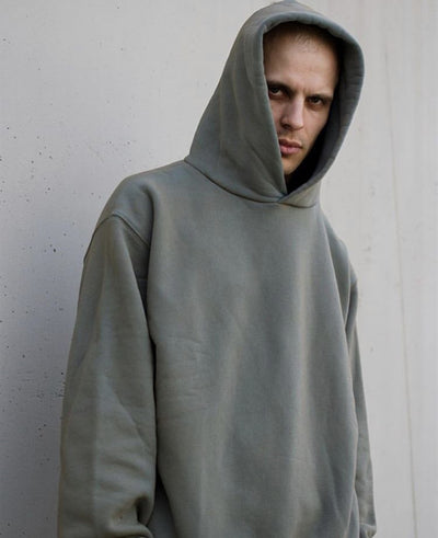 Sudadera con Capucha de Color Sólido Unisex - Image 4