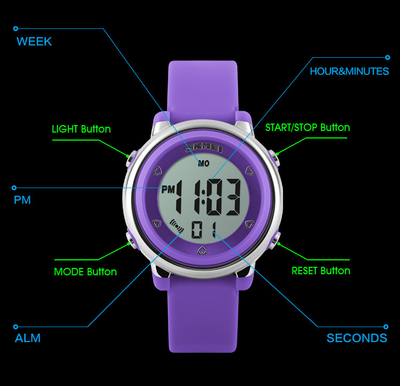 Reloj Infantil Resistente al Agua SKMEI - Image 2