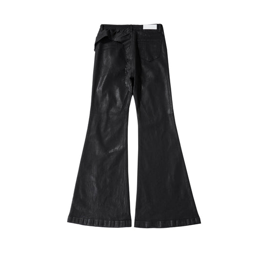 Pantalones Jeans Creativos con Costuras Hipster - Image 2